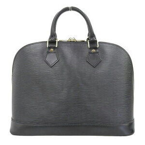 Louis Vuitton Epi Alma Handbag Noir Black